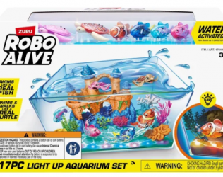 Robo Alive Light Up Aquarium Set
